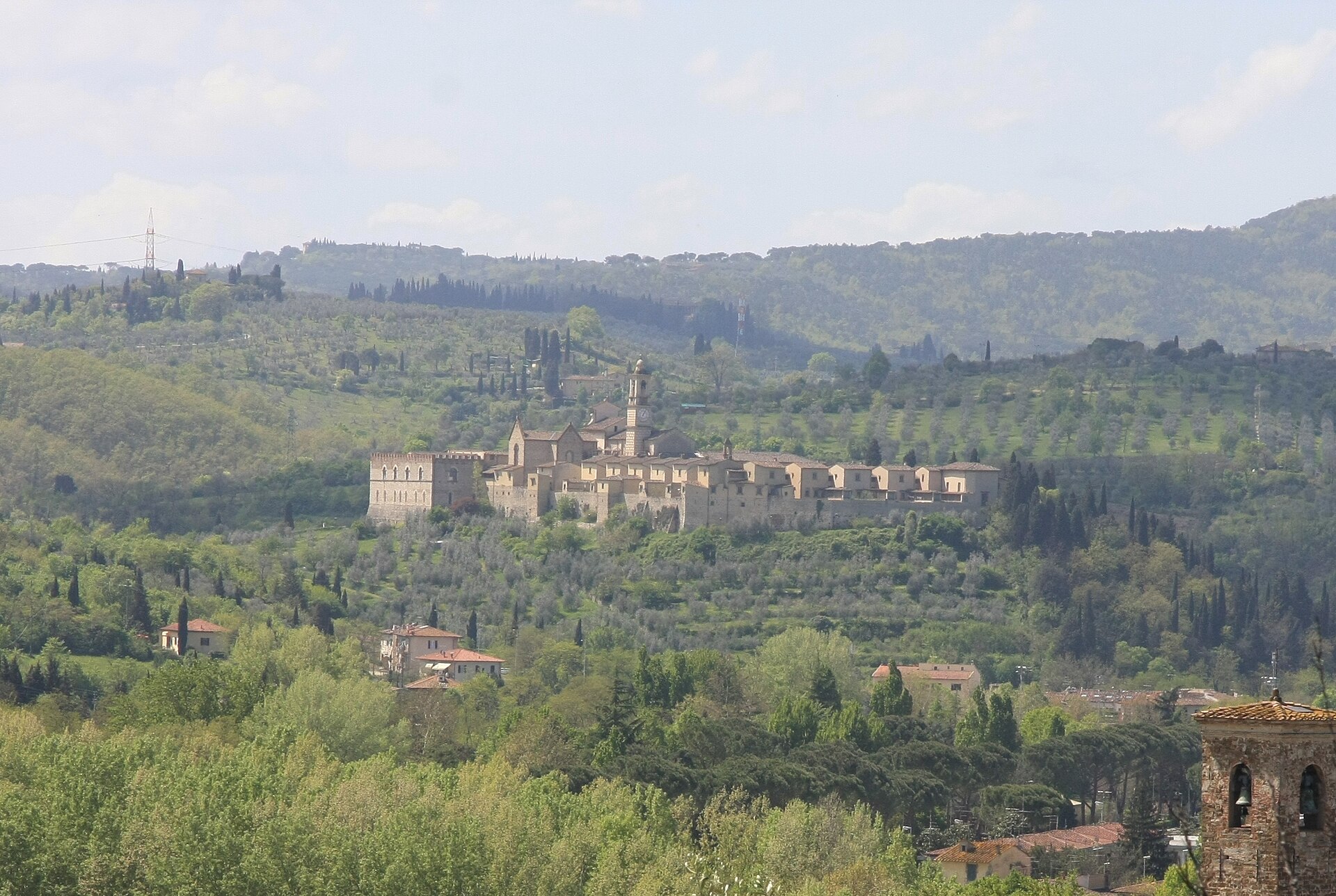 Certosa del Galluzzo monastery near Florence, founded in 1341 by Niccolò Acciaioli