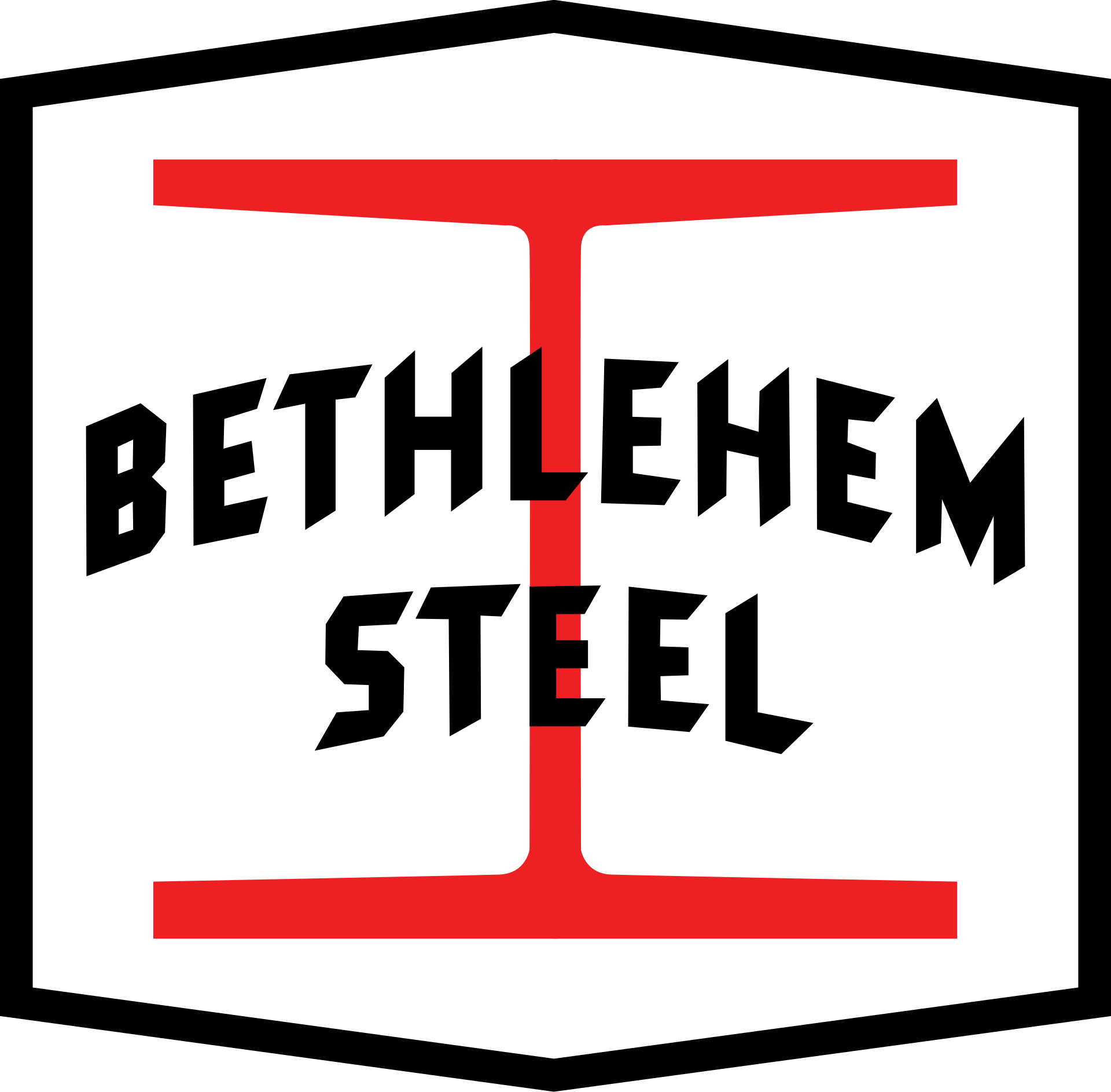 The Bethlehem Steel Corporation logo.
