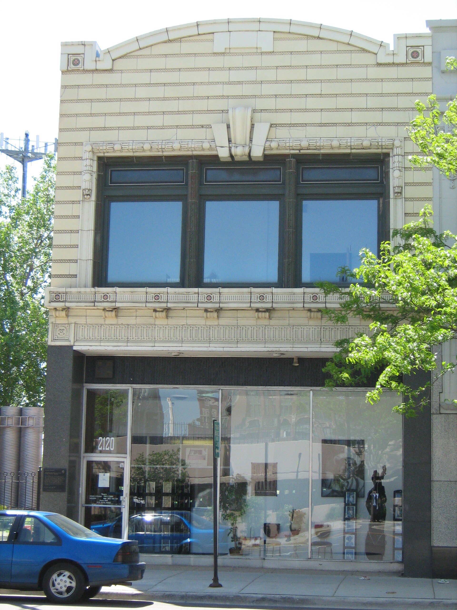 The Chess Records studio building at 2120 South Michigan Avenue, Chicago, now Willie Dixon's Blues Heaven Foundation