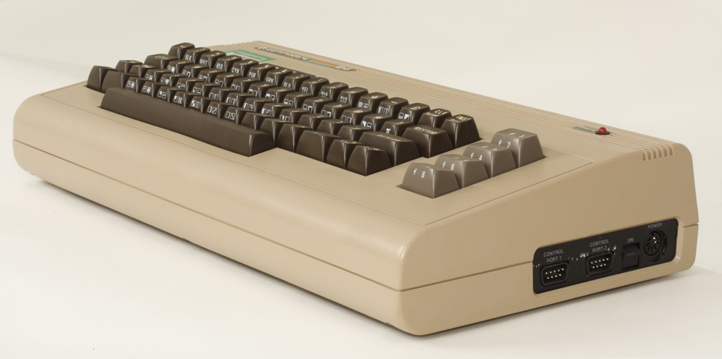 The Commodore 64 home computer, Commodore's best-selling 8-bit machine of the 1980s
