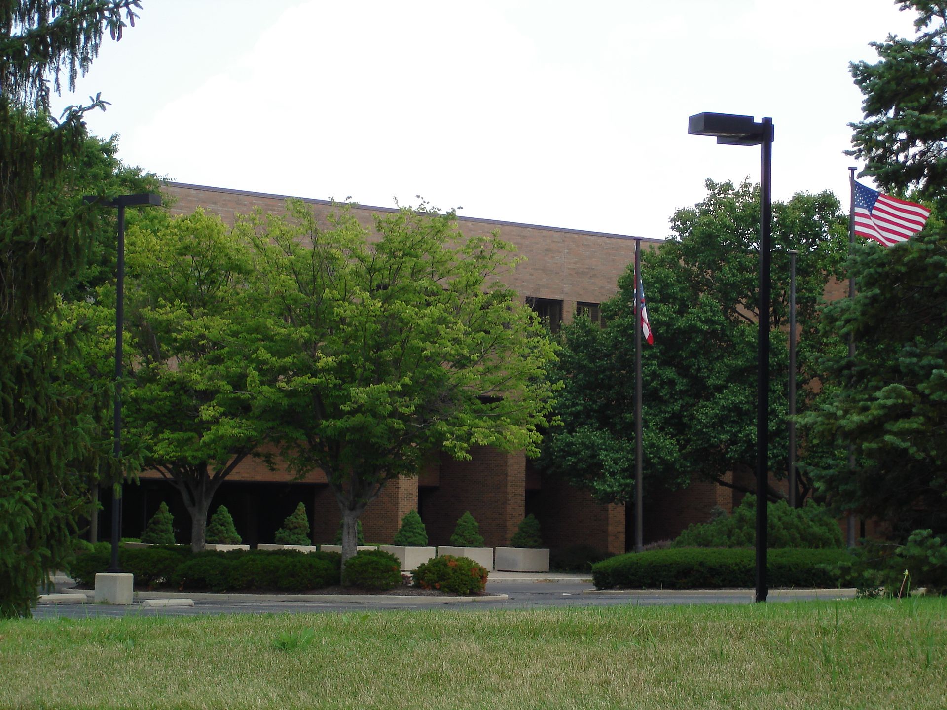 The former CompuServe headquarters building in Columbus, Ohio