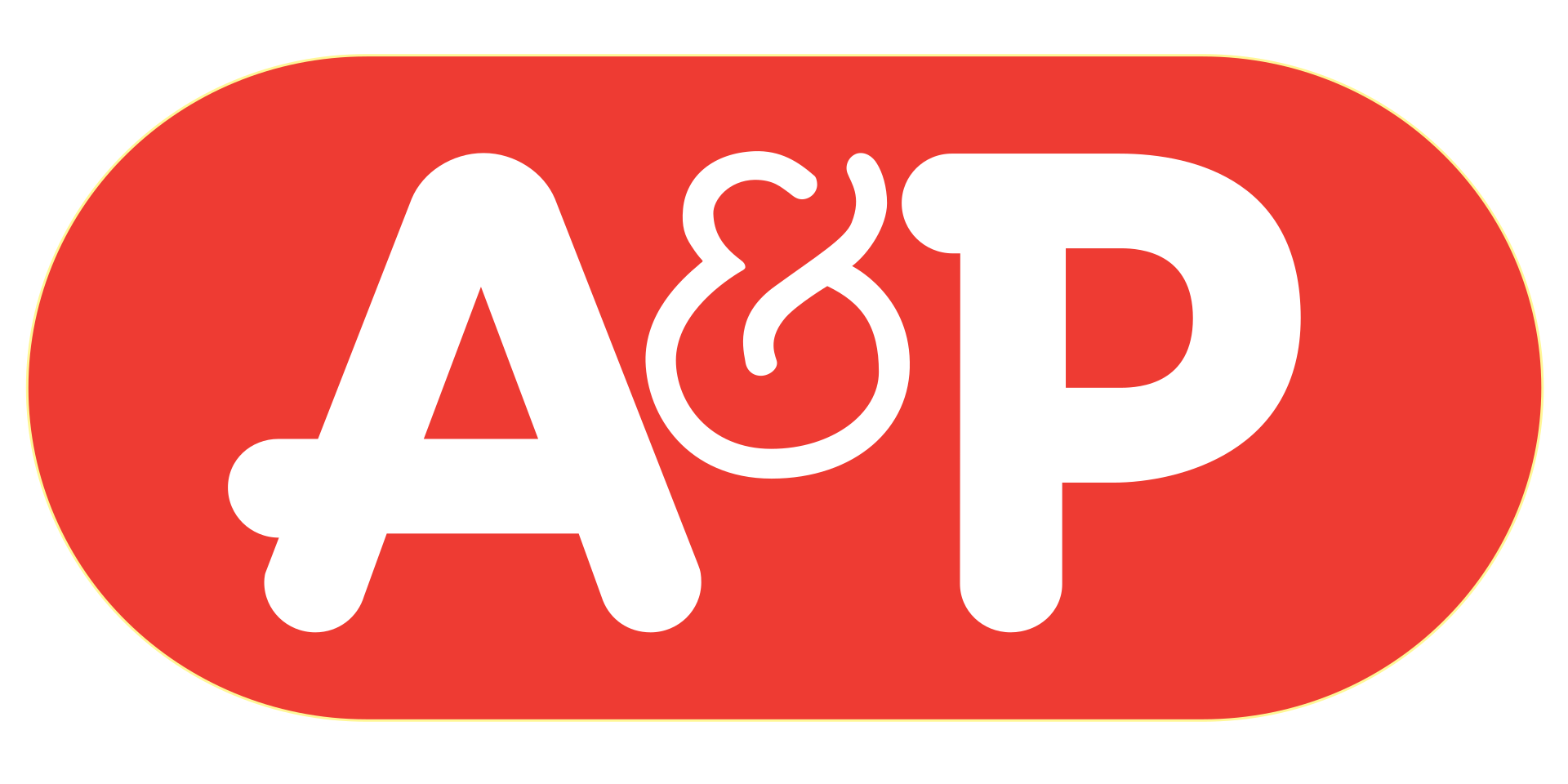 The A&P logo of The Great Atlantic & Pacific Tea Company.