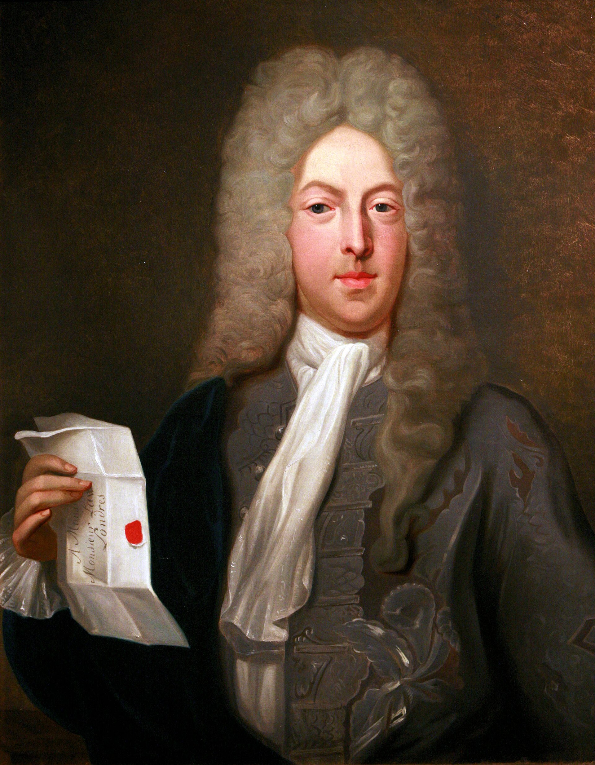 Portrait of John Law, founder of the Mississippi Company