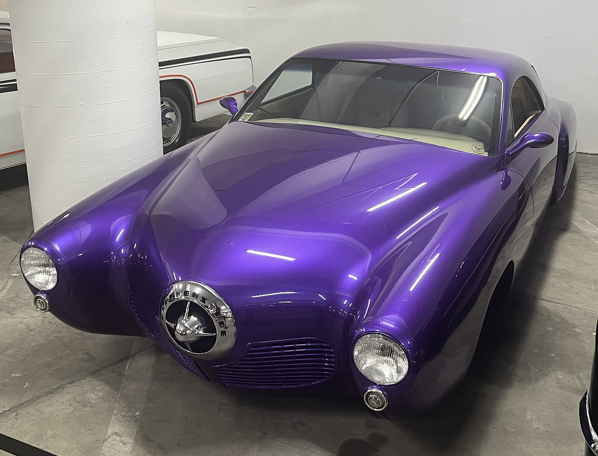 1950 Studebaker on display at the Petersen Automotive Museum