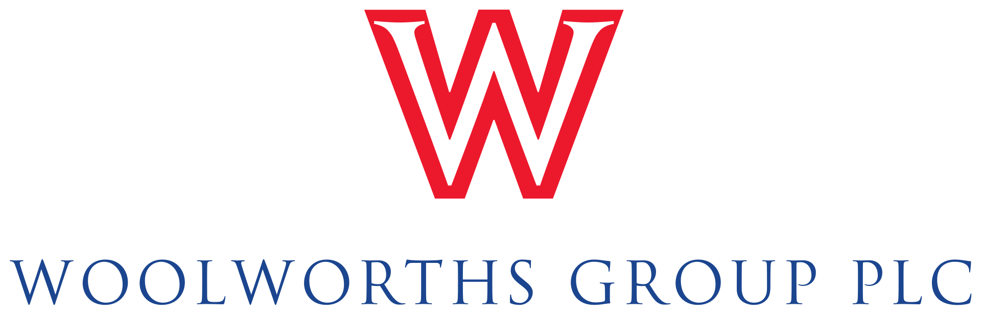 The Woolworths Group PLC logo of the UK retail chain that closed in January 2009.