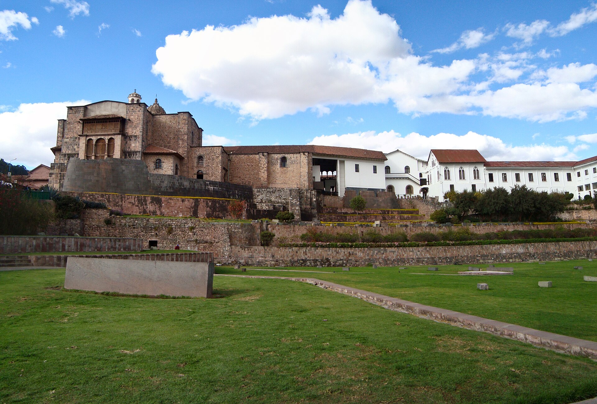The Coricancha (Qorikancha), the Inca Temple of the Sun dedicated to Inti, Cusco