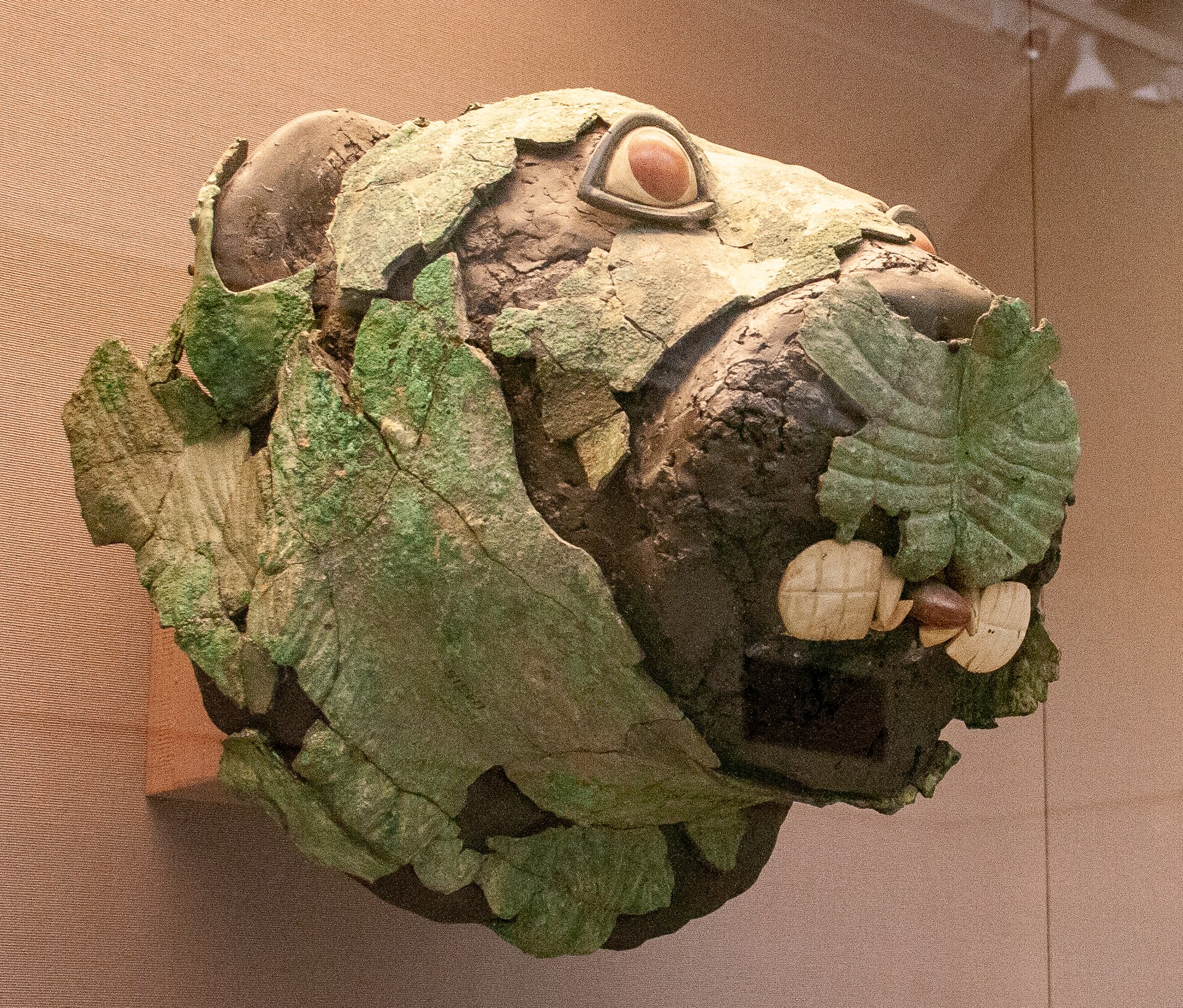 Lion head ornament from the temple of Ninhursag at Tell al-Ubaid