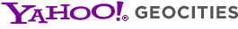 The Yahoo! GeoCities wordmark used on the service in its final years under Yahoo ownership.