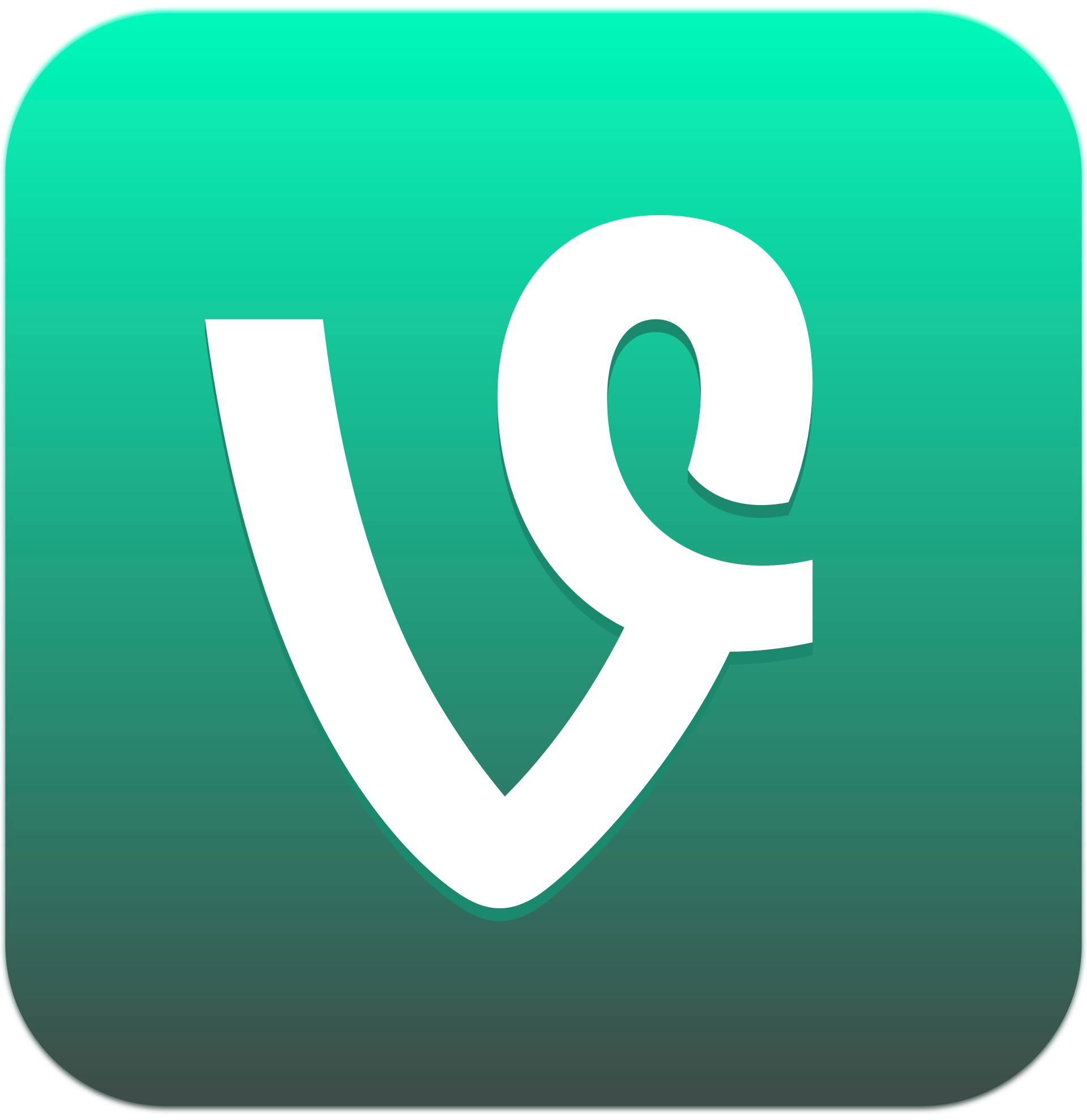 The Vine wordmark logo.
