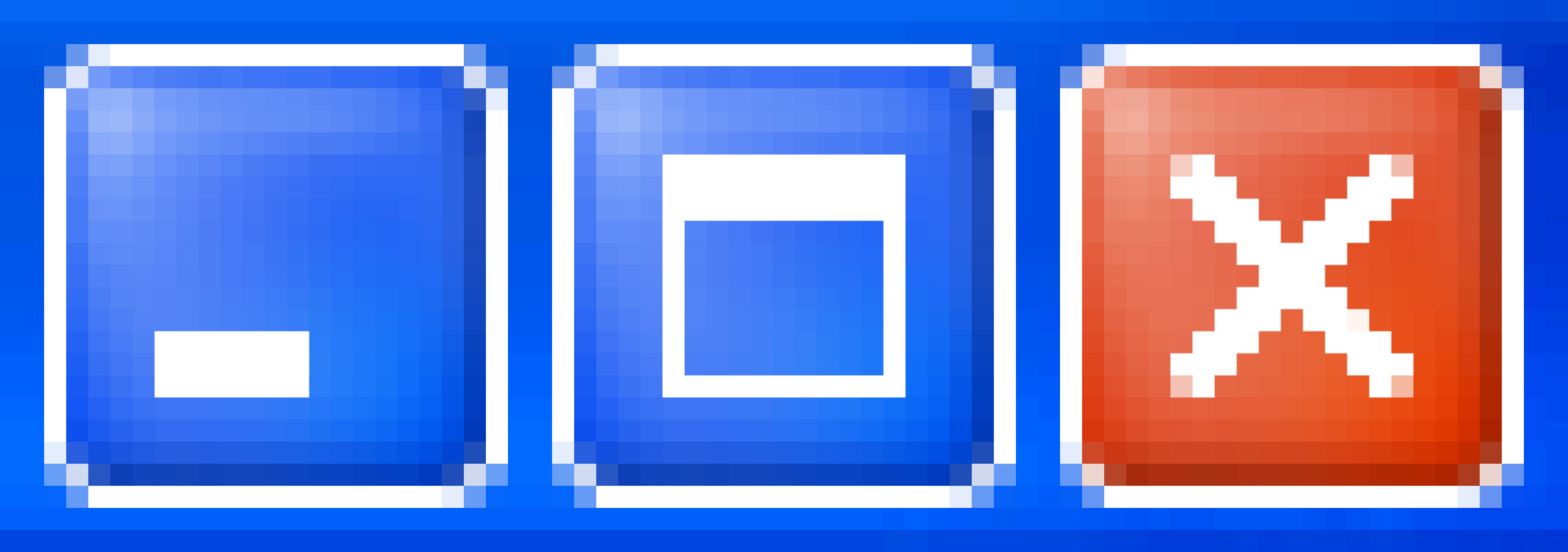 Windows XP desktop, Luna theme at normal size