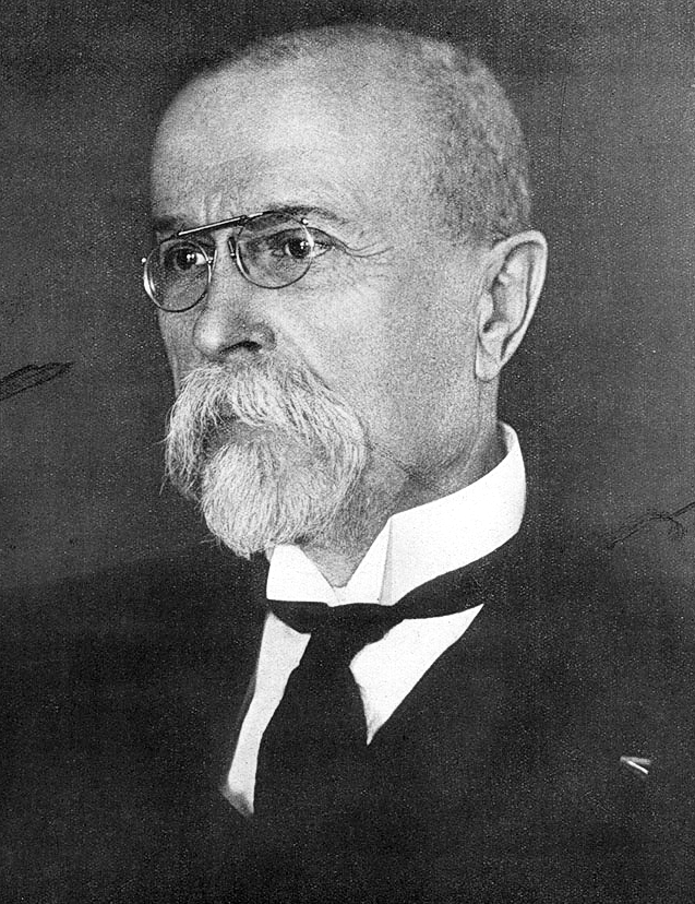 Tomáš Garrigue Masaryk, first President of Czechoslovakia, photographed in 1925