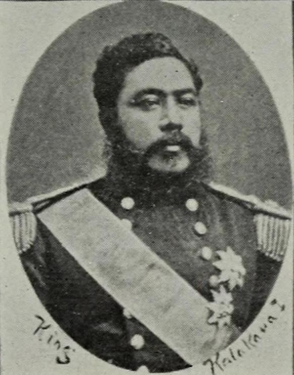 King Kalakaua of the Kingdom of Hawaii